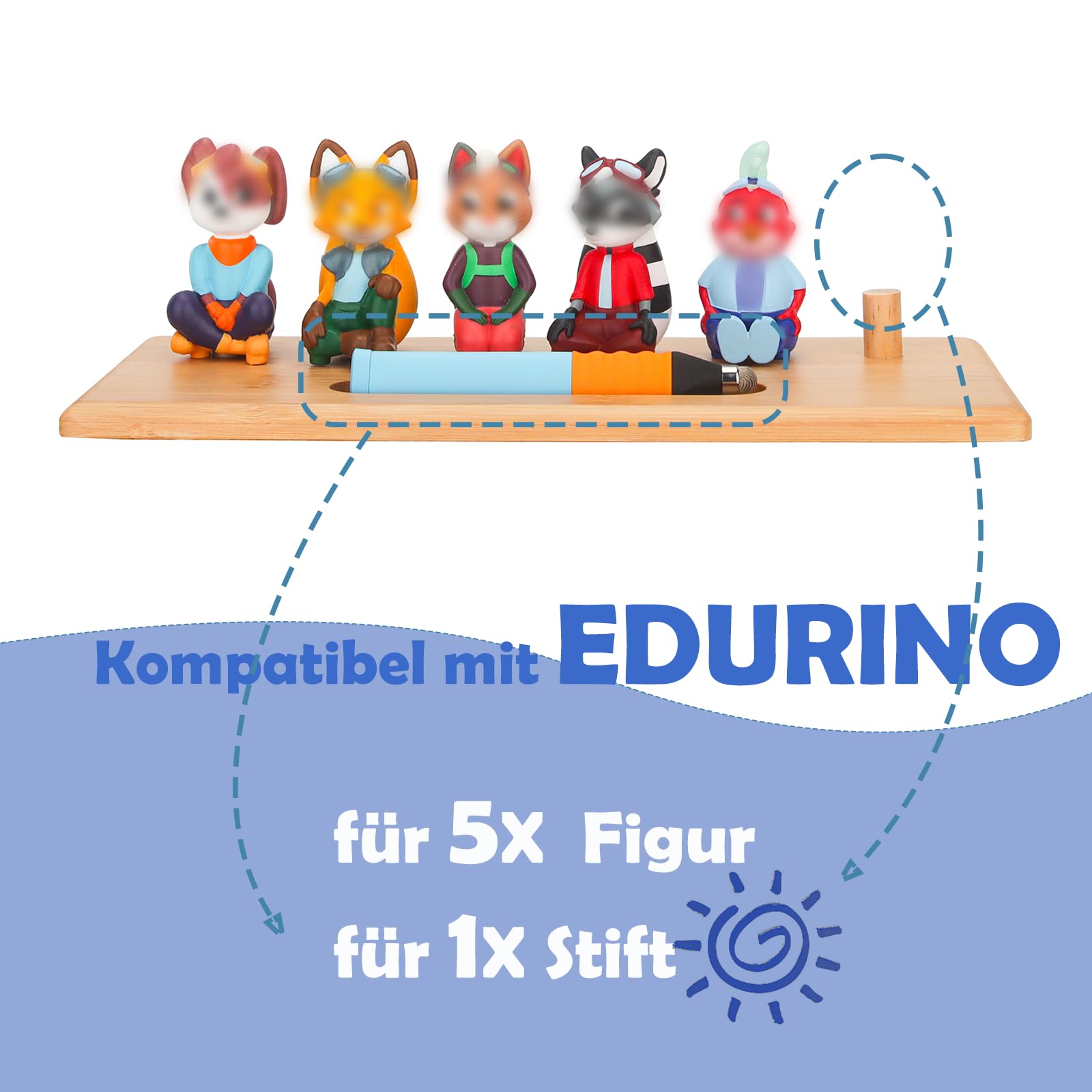 Taladad Rack for Edurino Starter Set Robin Numbers, Stylus Home & Kitchen