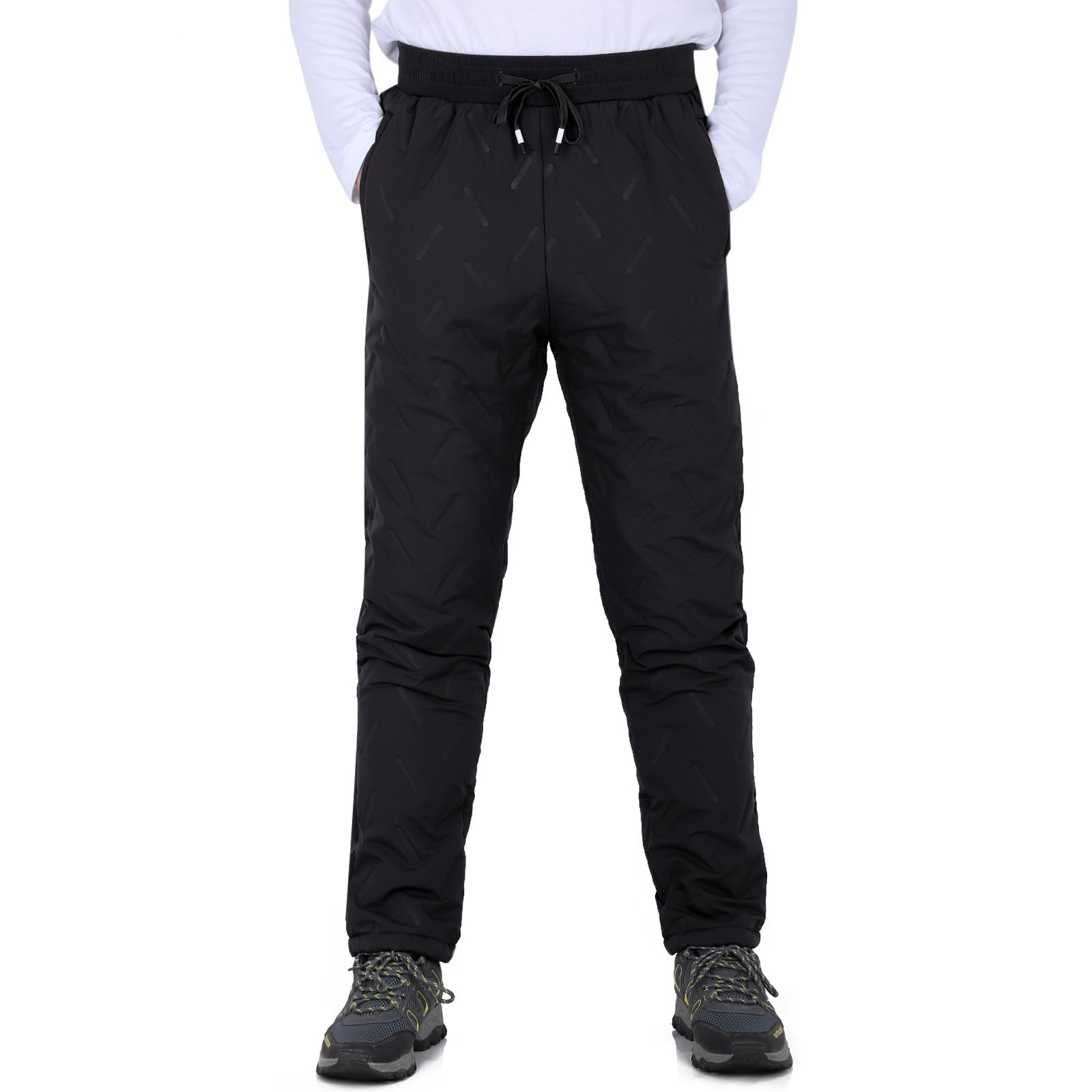 LY4U Herren Jogginghose, Slim Fit Laufhose mit Elastischem B