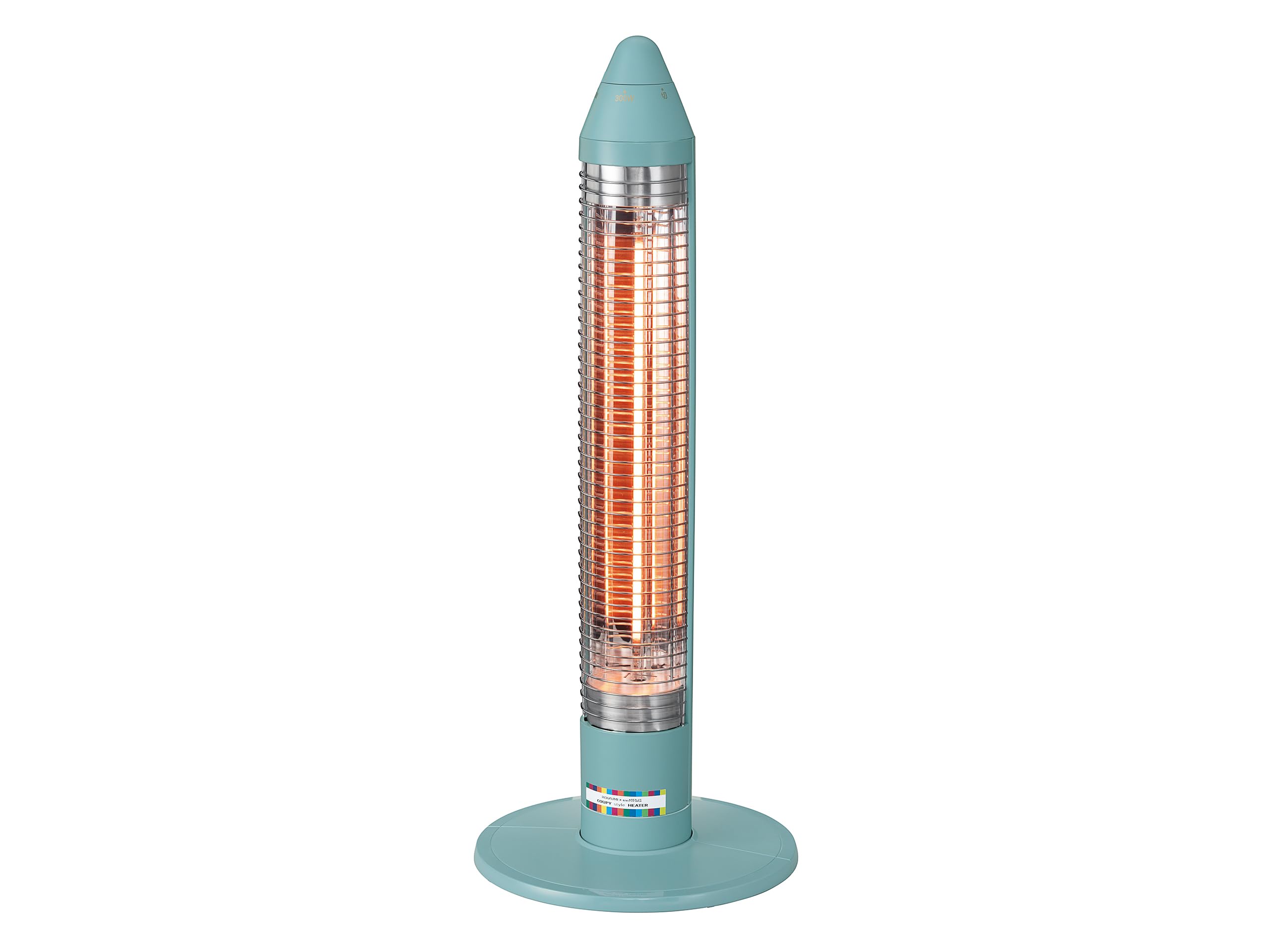 Amazon.co.jp: コイズミ グラファイトヒーター 600/300W ブルー