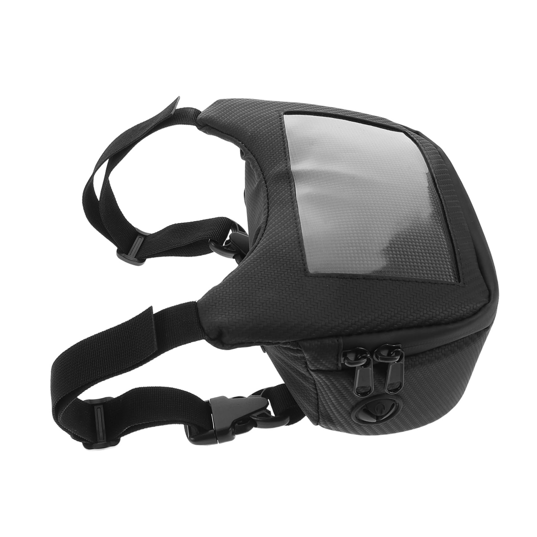 Borsa da Manubrio per Scooter e Moto in Pu Nero