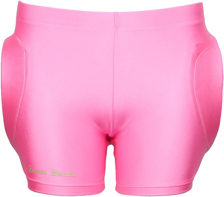HNA Peak Skating Skiing Snowboarding Hip / Butt Protective Padded Shorts for Girls and Women Pink L