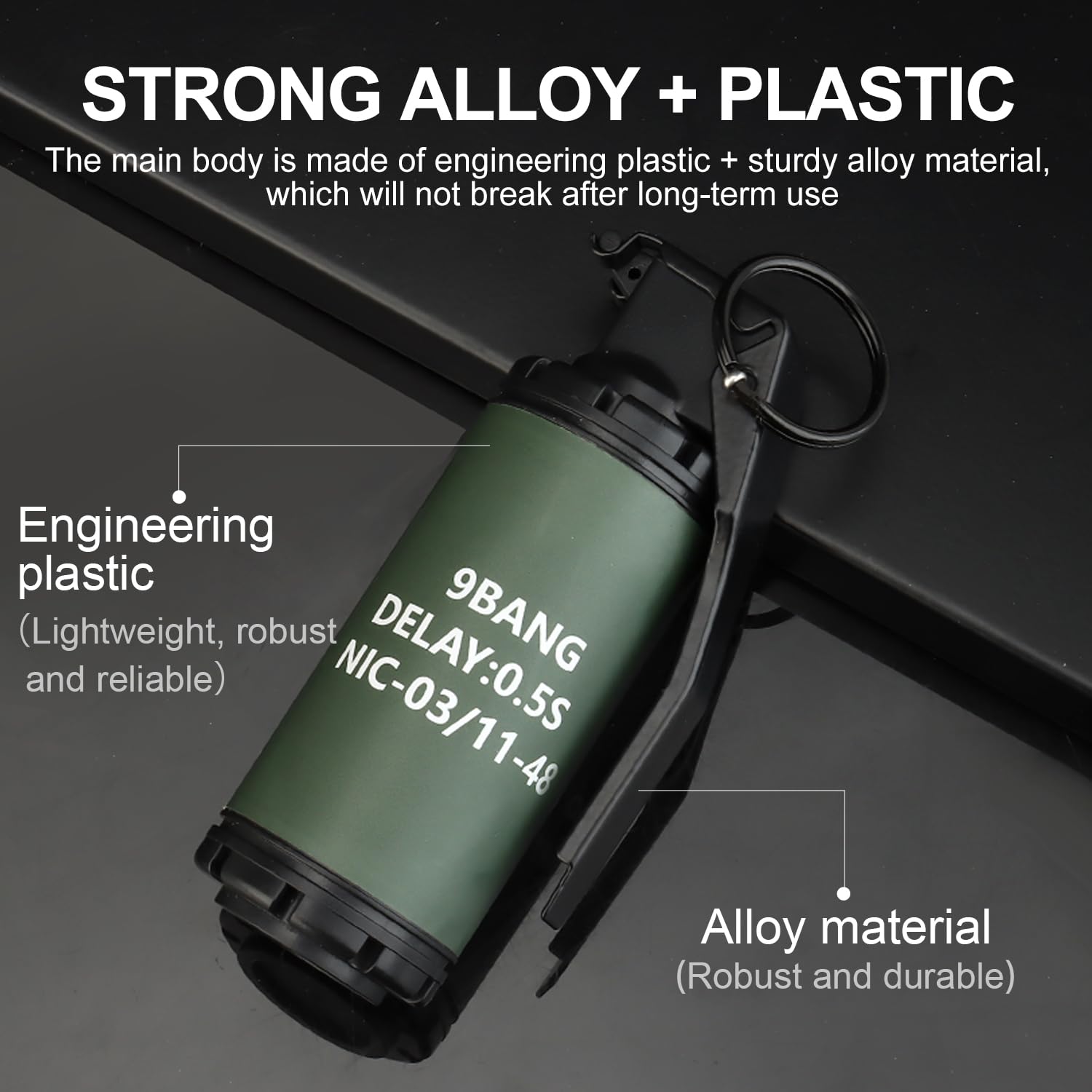 Zhongren Hand Grenades Ary Toy Tactical CS Airsoft Grenade Toys Battle