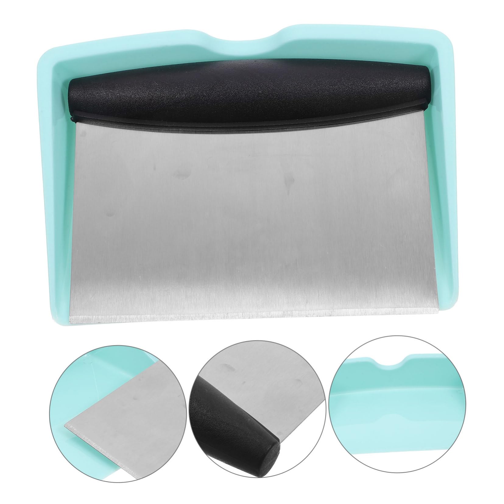 5 Ensembles Ensemble Coupe-pâte Grattoir à Grattoir à Pâtisserie Grattoir De Banc Pour Grattoir De Cuisine Ustensile De Cuisine Grattoir De Cuisson Acier Inoxydable Ciieeo