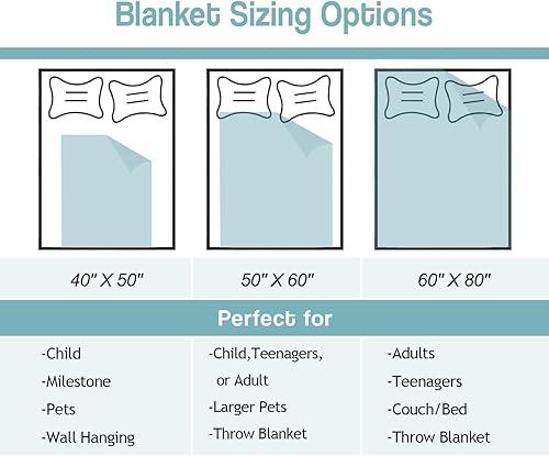 Miniatura 8 de Manta de aguacate de 40 x 50 pulgadas, citas divertidas veganas de Friut, manta de forro polar suave y acogedora para niños, regalos para niñas y