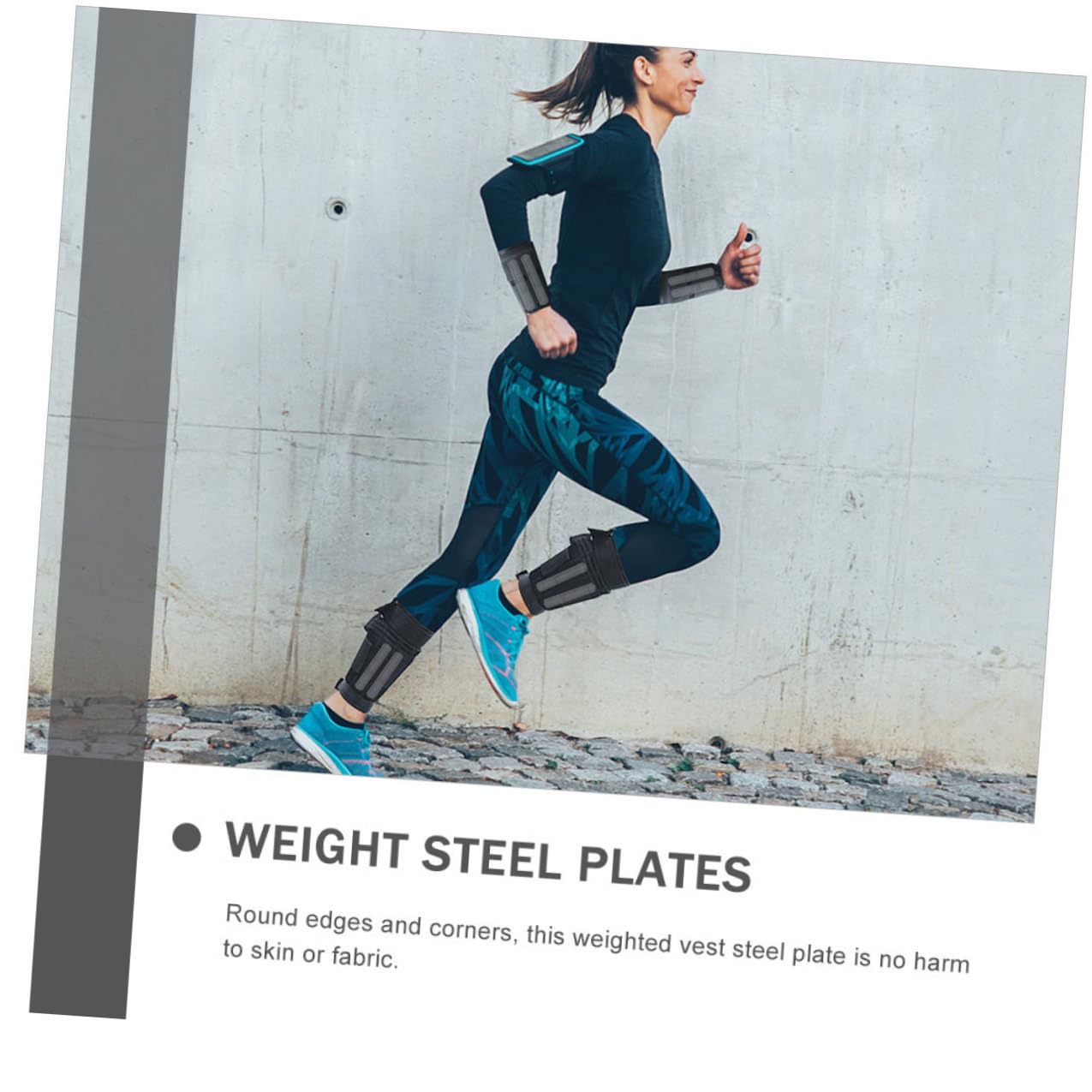 10 Stück Stahlgewichteplatten für Bodybuilding und Fitness Gym Zubehör für Muskeltraining Praktisch zu Montieren Silber für Krafttraining und Sport