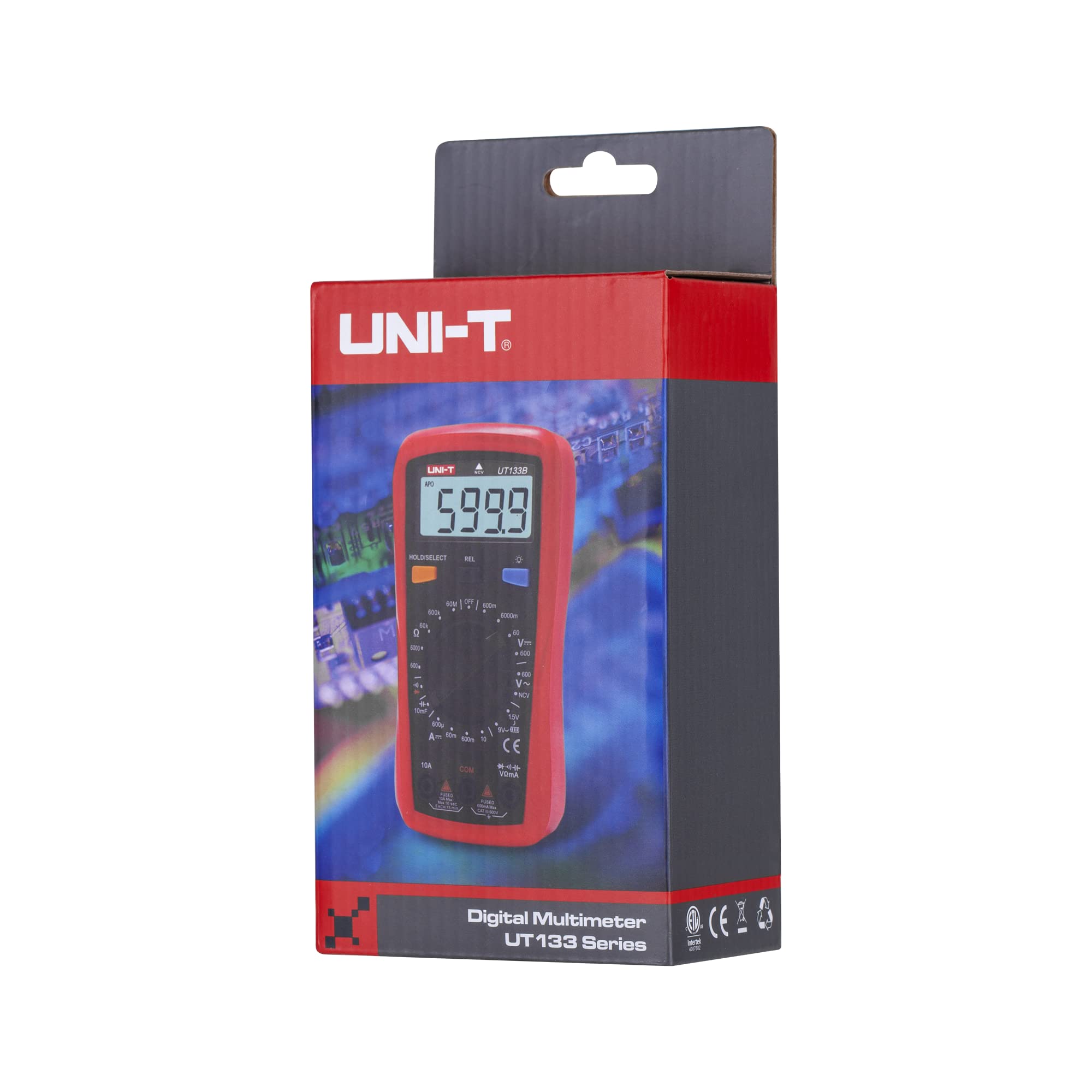 Mètre universel de mesure de YuT133A / MIE0435 / Fonction NCV/écran LCD