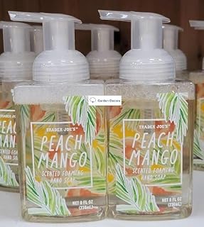 Generic Trader Joe's Peach Mango Scented Foaming Hand Soap (Two Bottles), 8 Fl Oz (Pack of 1)
