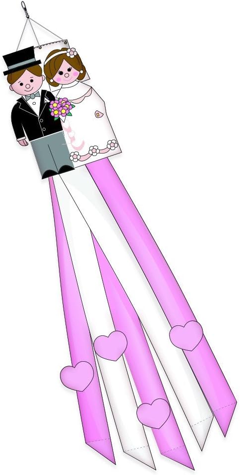 Just Married - Wedding 60" Windsock