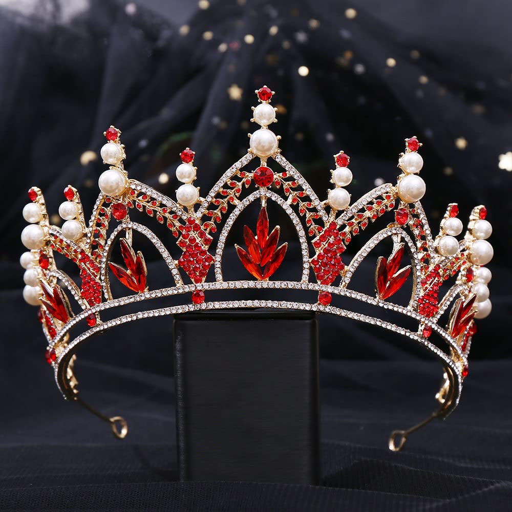 Strass-Krone, Haarschmuck, Elegante Kopfbedeckung