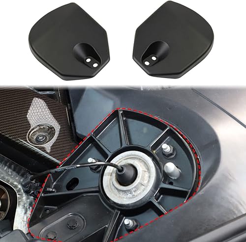 Cubierta negra del panel de protección contra impactos del motor para Chevrolet Corvette C8 2020-2025 Accesorios