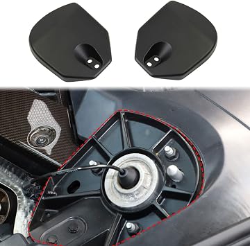 Black Engine Bay Shock Protection Panel Cover Trim for Chevrolet Corvette C8 2020-2025 Accessories
