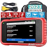 2023 Newest OBD2 Scanner LAUNCH CRP123E ELITE,ABS SRS Transmission Engine Scan Tool with 3 Reset,Thr