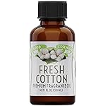 Good Essential Professional Fresh Cotton Fragrance Oil 30ml (1 fl oz) - Scent for Diffusers, Candles, Soaps, Lotions, Perfumes, Dryer Balls