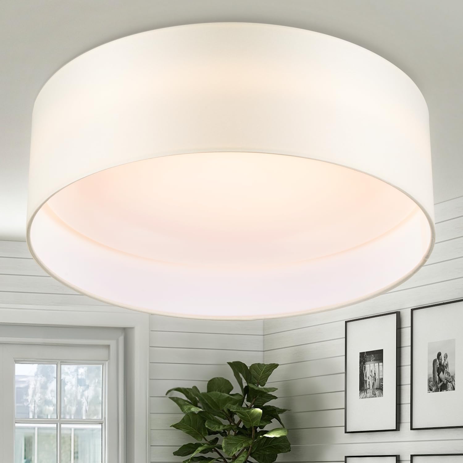 Kuzco Lighting FM48618 Aston - 32W LED Flush Mount-3.75 Inches Tall and ...