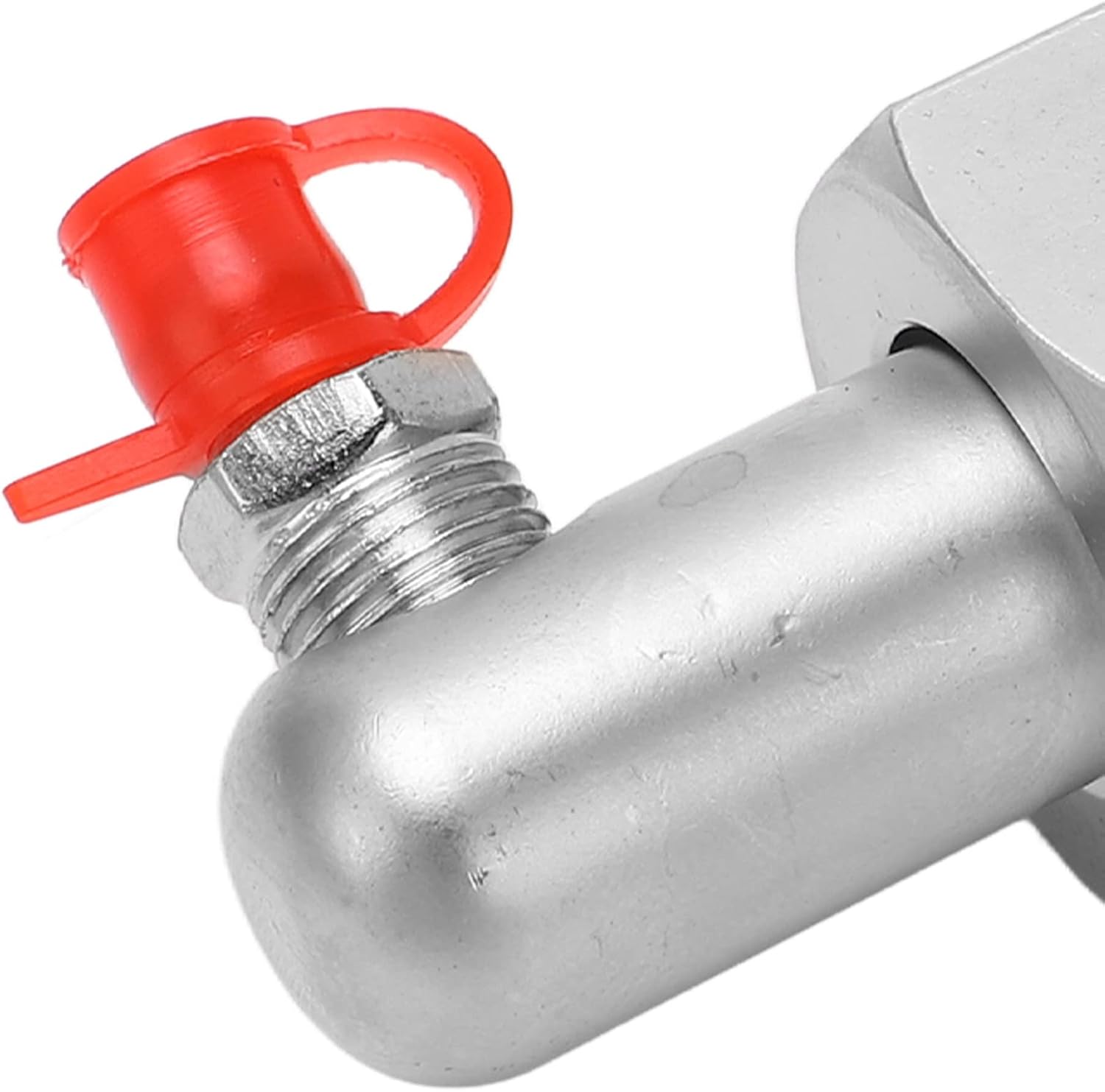 Excavator Grease Valve, Stainless Steel Wear Resistant Track Adjuster Grease Valve, 4609702 Grease Fitting Valve for HITACHI EX120,High Efficiency Excavator Grease Fitting Valve for Replacement