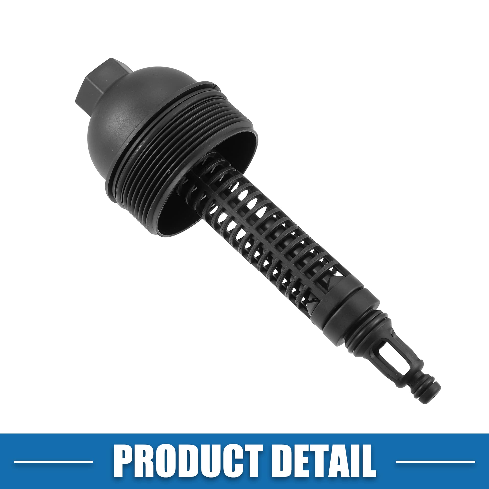 QUARKZMAN Motore Olio Filtro Alloggiamento Tappo 11427789323 per BMW 335d E90 2009-2011