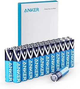 Amazon.com: Anker Alkaline AAA Batteries (24-Pack), Long-Lasting & Leak