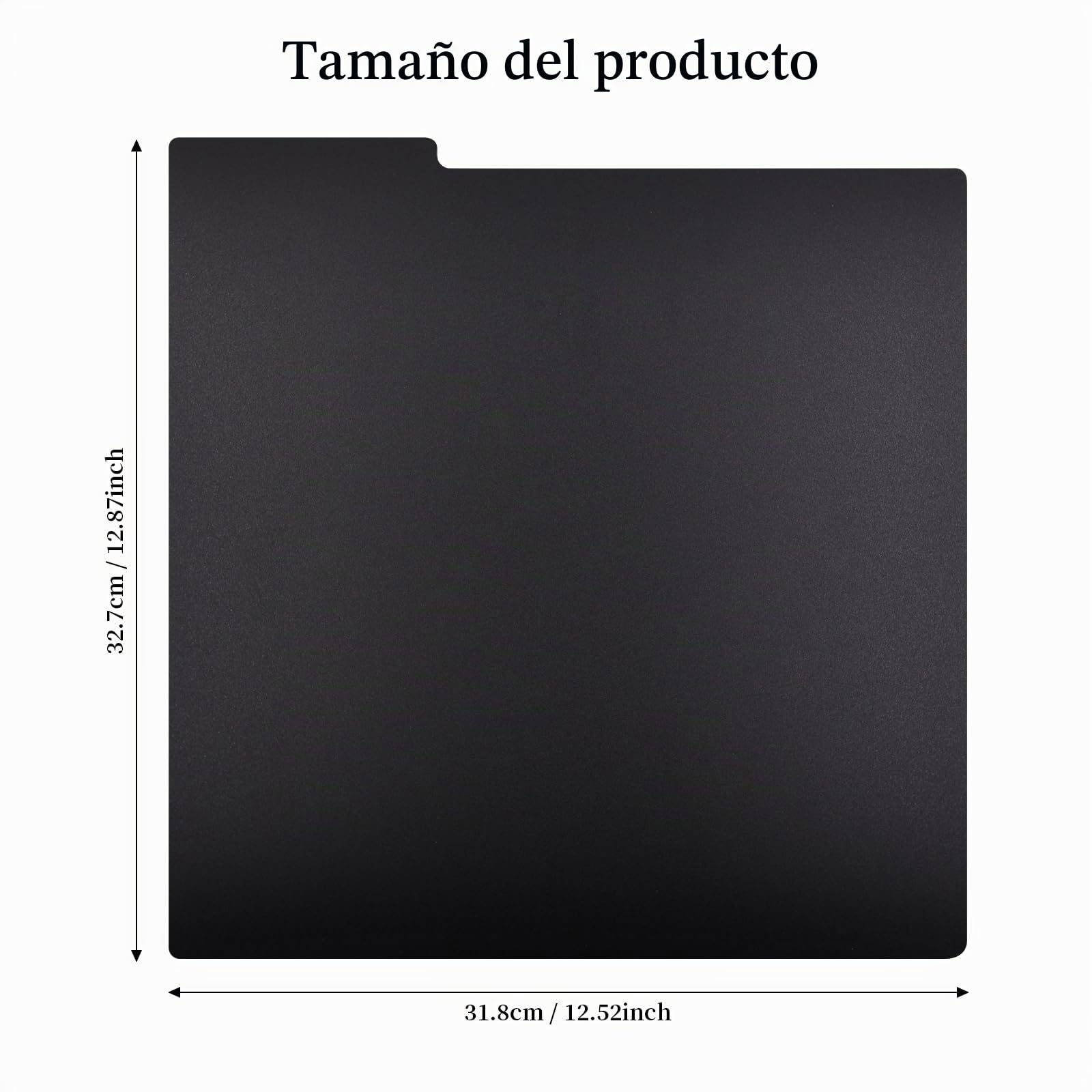 sdroceRyaM 10 divisores de discos de vinilo de 12.9 pulgadas con pestaña de categoría negra, separadores de plástico de doble cara, guías de discos de vinilo para LP, clasificación y almacenamiento de