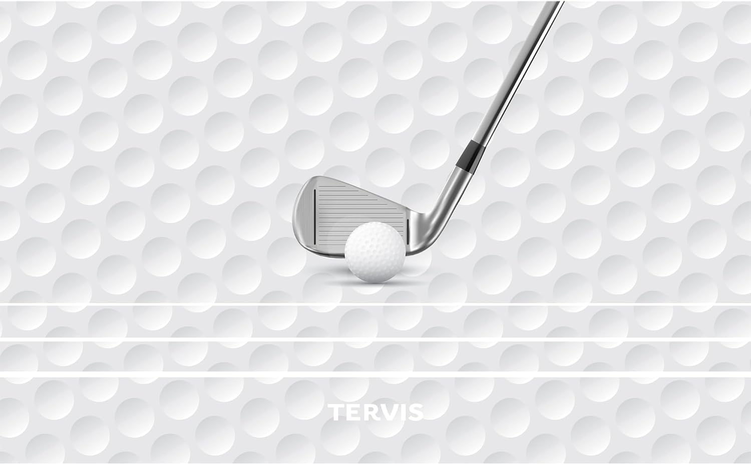 Tervis Traveler Dimple Golf Club and Ball Triple Insulated Tumbler Travel Cup Keeps Drinks Cold & Hot, 20oz, Stainless Steel - Image 2