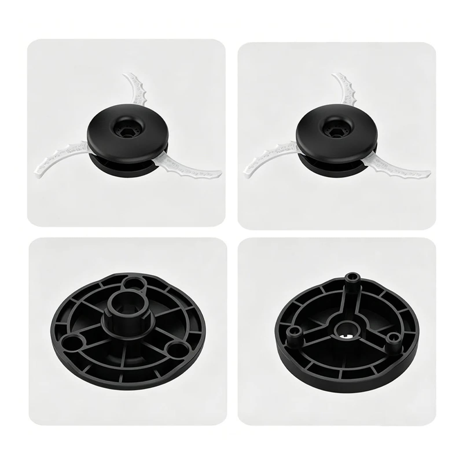 Cabezal De Corte De Césped para Cabezal De Corte De Césped 198383-1 Y Línea De Corte 198426-9 para Cortacésped, Cuchilla para Cortacésped De Jardín(2 Pack)