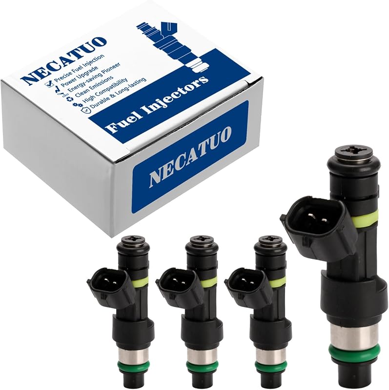Kit de 4 Injetores de Combustível NECATUO para Nissan Sentra, Versa, Cube e NV200 1.8L/2.0L – FIJ0026