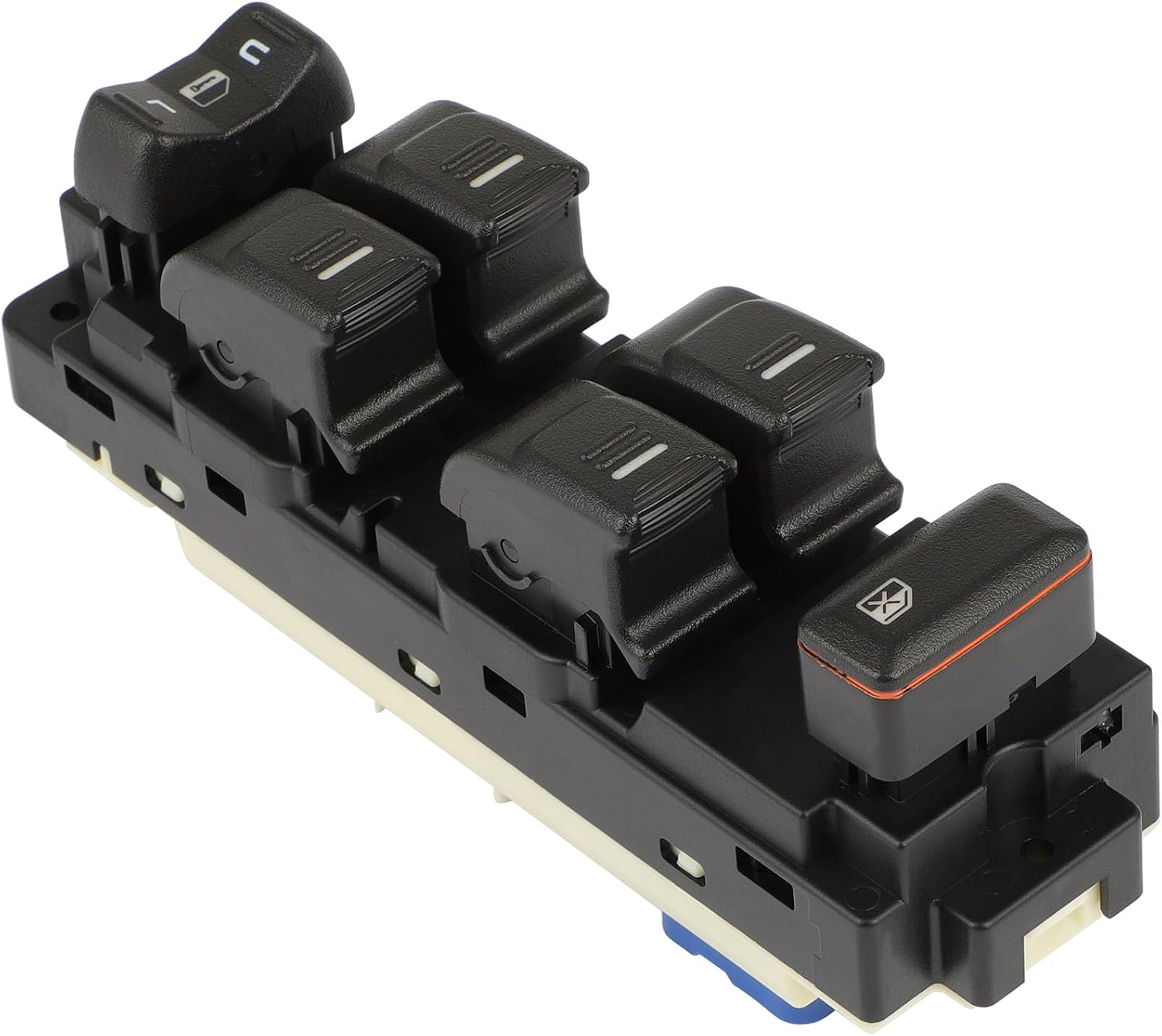 Window Switch Power Window Switch Master Control Switch Front Replacement fits for 2004-2012 Chevy Colorado Crew Cab 2004-2012 GMC Canyon Crew Cab 2006-2010 Hummer H3 2009-2010 Hummer H3T 25779767