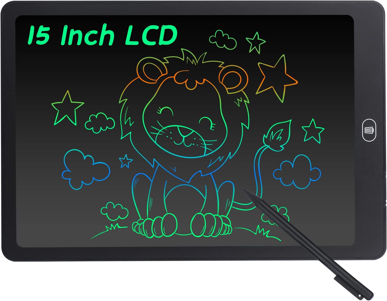 LCD Schreibtafel 11,5 Zoll - Wiederbeschreibbare Maltafel Für Kinder & Erwachsene