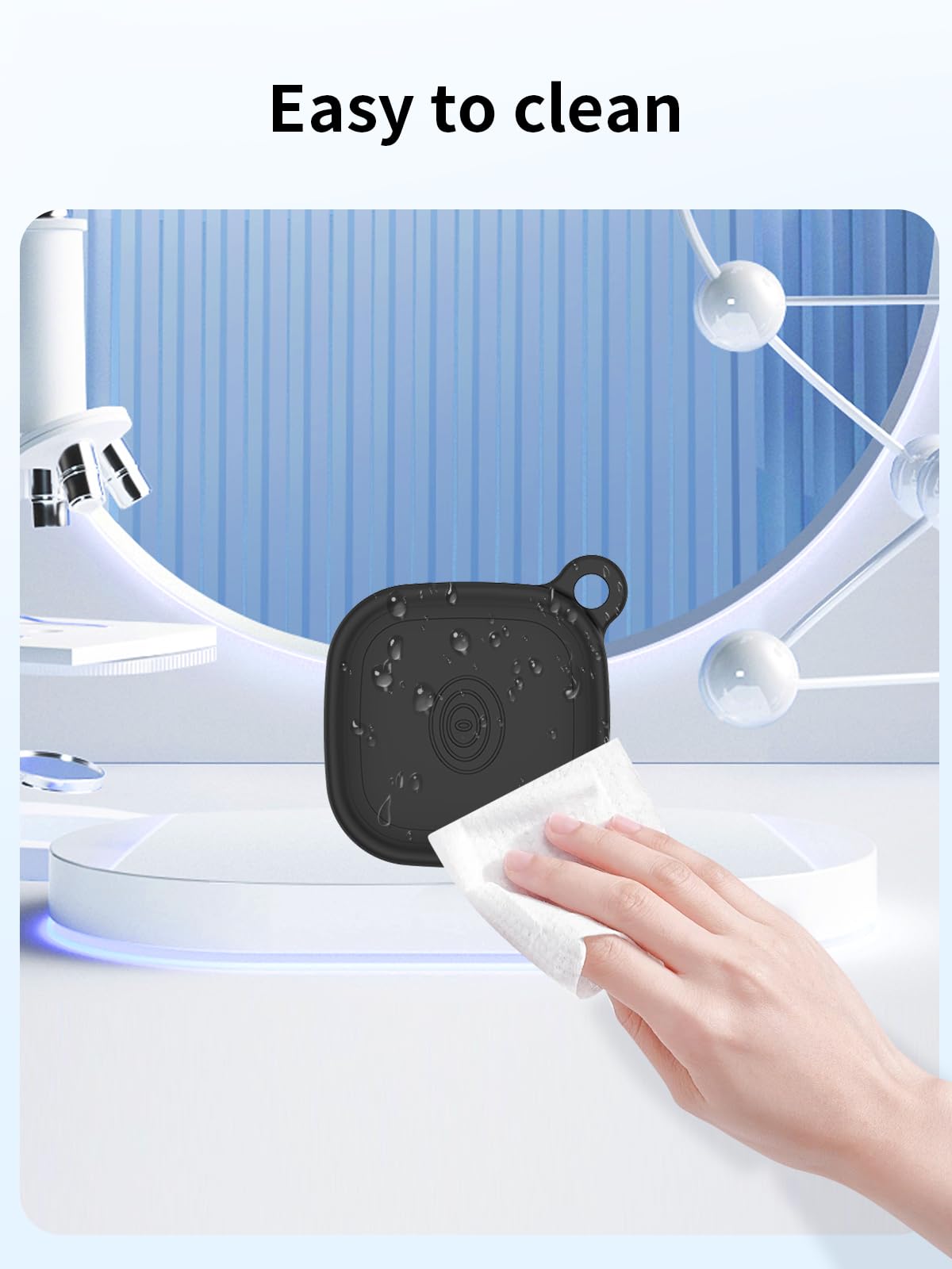 Funda De Silicona Para Tile Mate By Life360 - Protector Suave, Resistente A Golpes, Compatible Con El Localizador