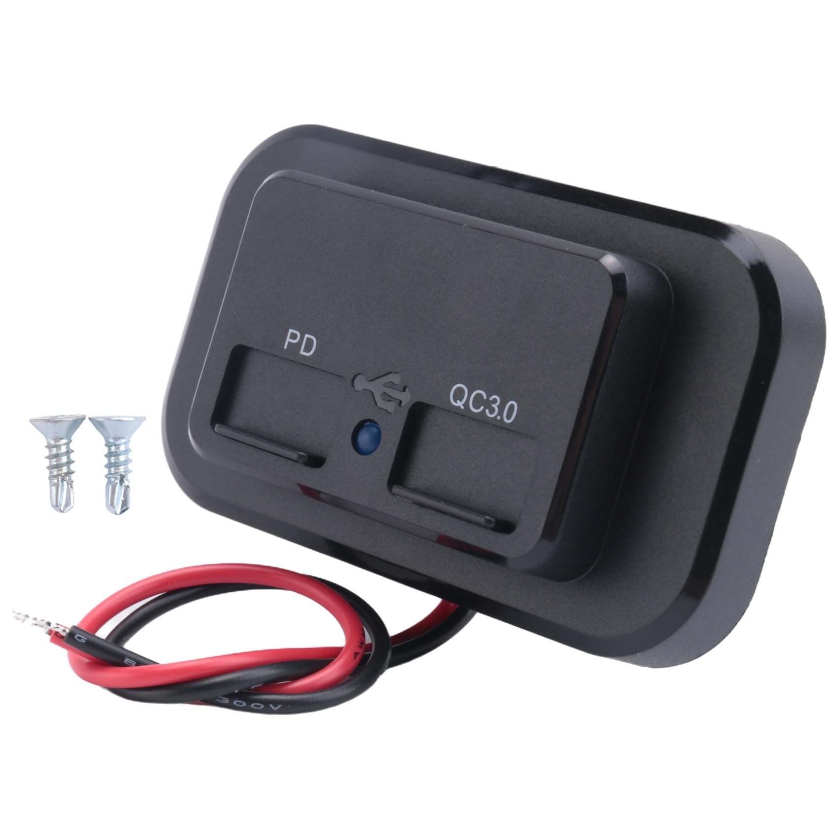 10X USB + PD de Cargador de Coche 12V/24V Salida de Divisor de Carga USB Adaptador de Corriente para Motocicleta -Truck ATV Boat Car RV