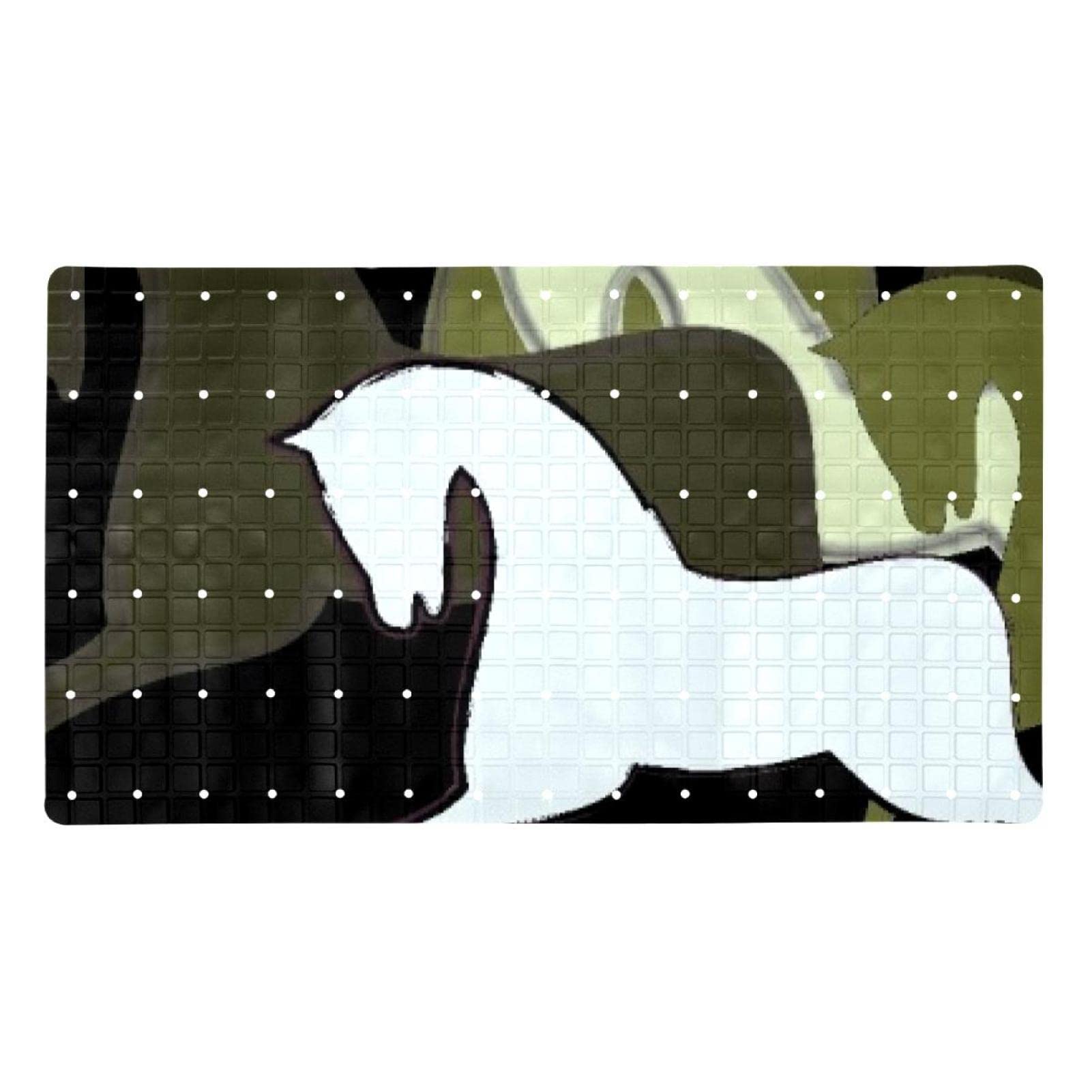 Alfombrillas de baño antideslizantes 15.7 x 27.9 pulgadas A Manada de Ponies para ducha