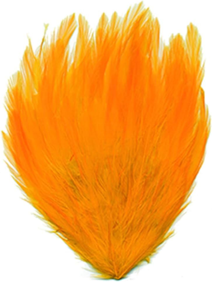 ZUCKER Feather Hackle Pads Dyed - Yellow