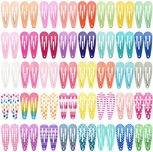 Toddler Hair Clips, Funtopia 80 Pcs (1 