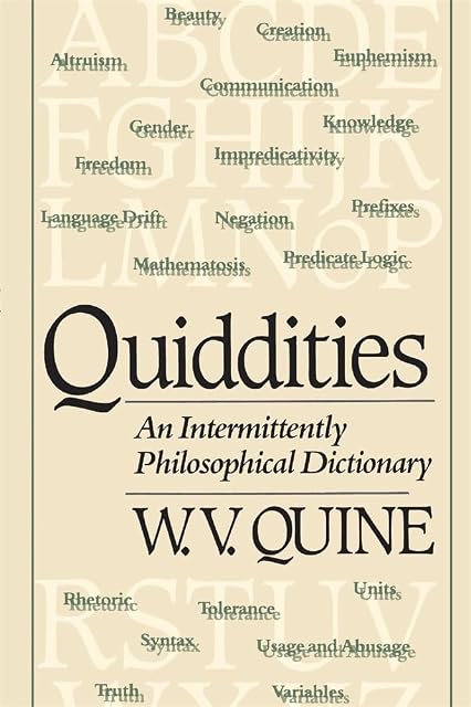 Portada de Quiddities: An Intermittently Philosophical Dictionary