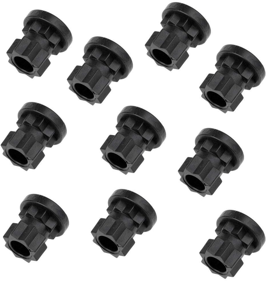 ELECTROPRIME 10pcs Canoe Kayak Ram Base Mount Mounting Post Track System Accessories