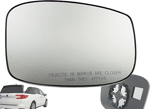 Vista 12 de APA - Repuesto para espejo retrovisor exterior con calefacción Odyssey MiniVan 2018-2023 para pasajeros lado derecho HO1325121 76203THRA11