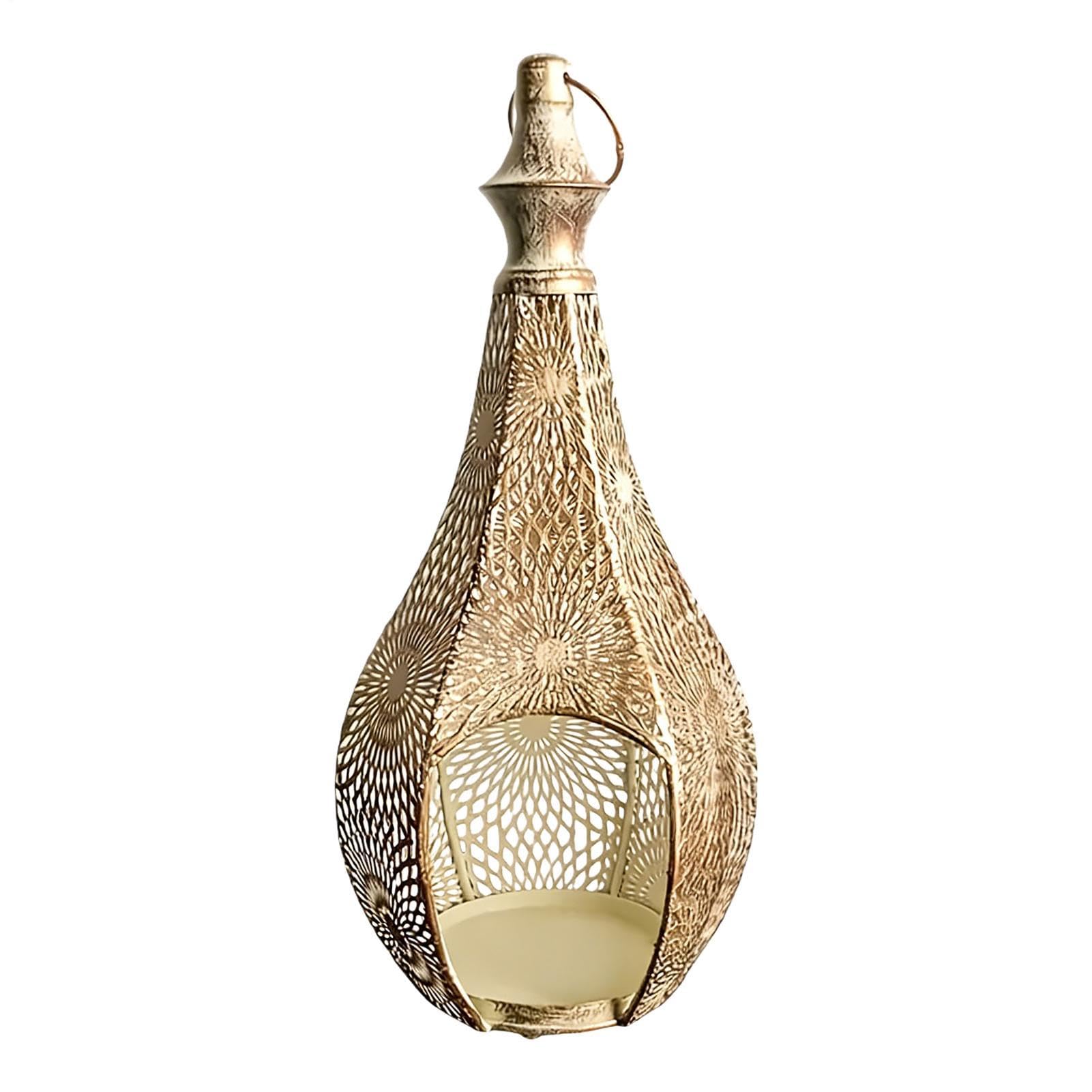 Bougeoir à découpe complexe de style marocain : illuminez vos moments précieux en famille