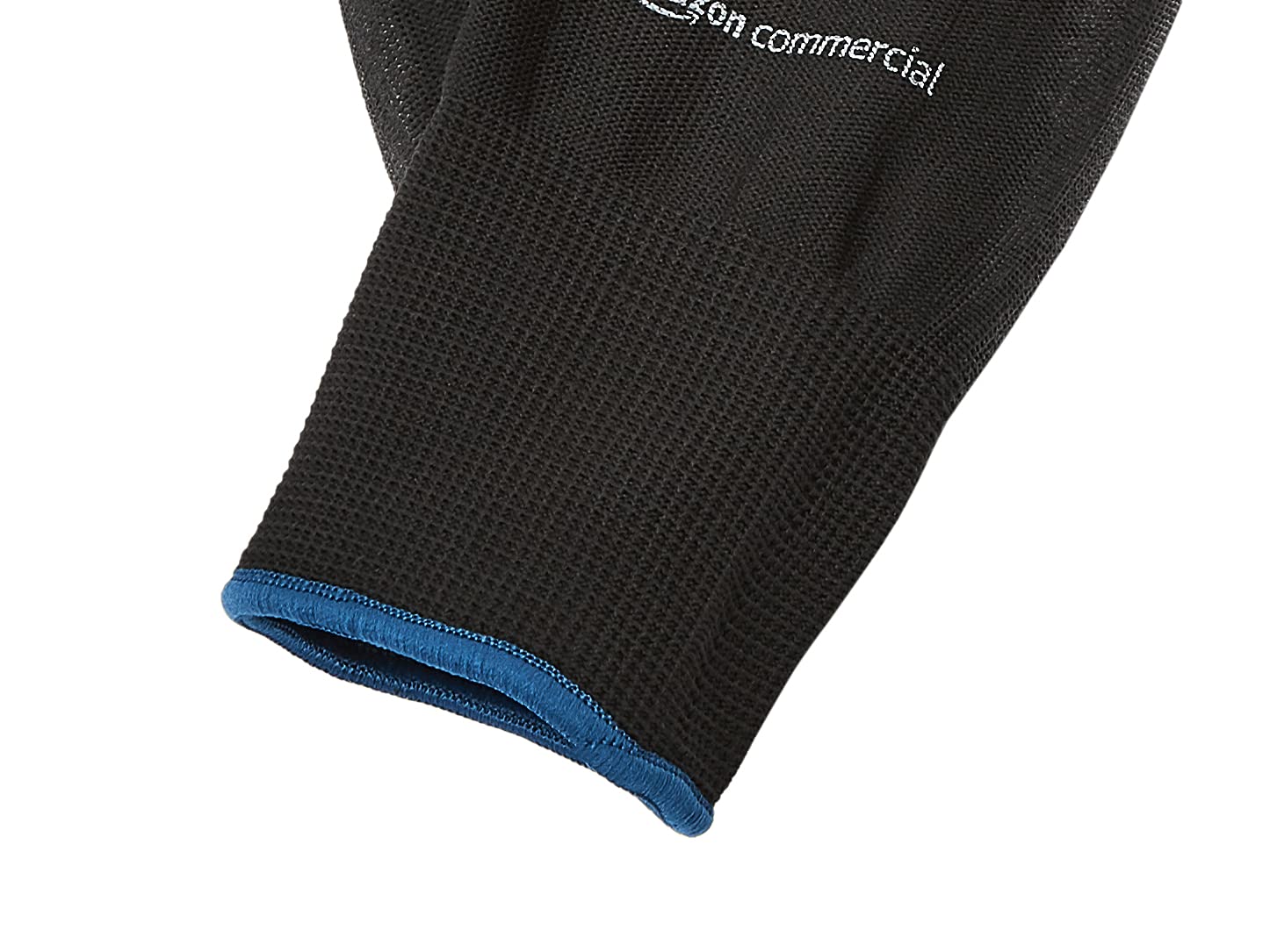 AmazonCommercial 13G Goldsilk PU Coated Gloves Salt Pepper Black Size XL 3 Pairs — view 4