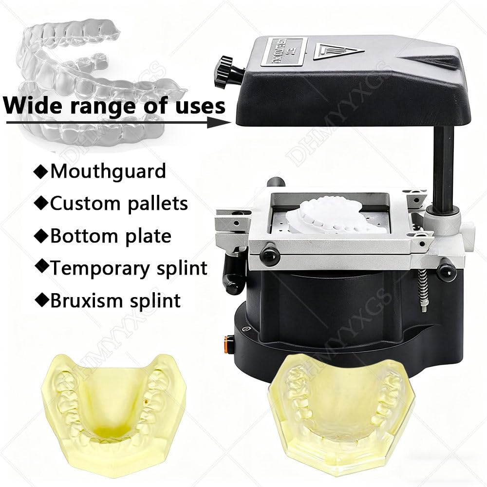 Termoformado Dental Y Estampado Al Vacío,Termoformadora,Formación Al Vacío para Laboratorio Dental,para Moldear Profundo,Termoformador De Vacío