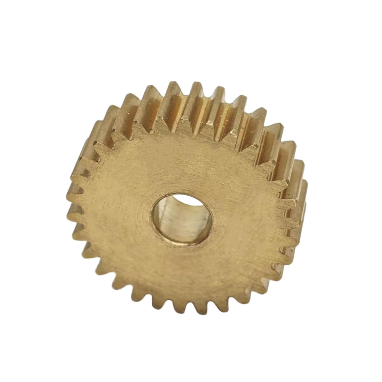 0,7 m, 120 Zähne, Messing, zylindrisches Zahnrad, 5 mm dick, Zahnrad, 0,7 Modul, 120 Zähne, Ritzel mit geraden Zähnen Zahnstangengetriebe(14mm bore)