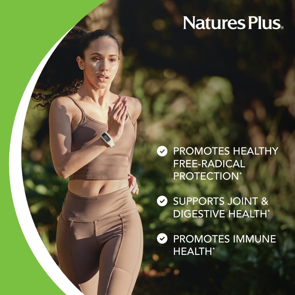 NaturesPlus PRO Longvida Curcumin 1000 mg - 60 Tablets - Promotes Healthy Free Radical Protection - Non-GMO, Vegan & Gluten Free - 60 Servings — Amazon image 3
