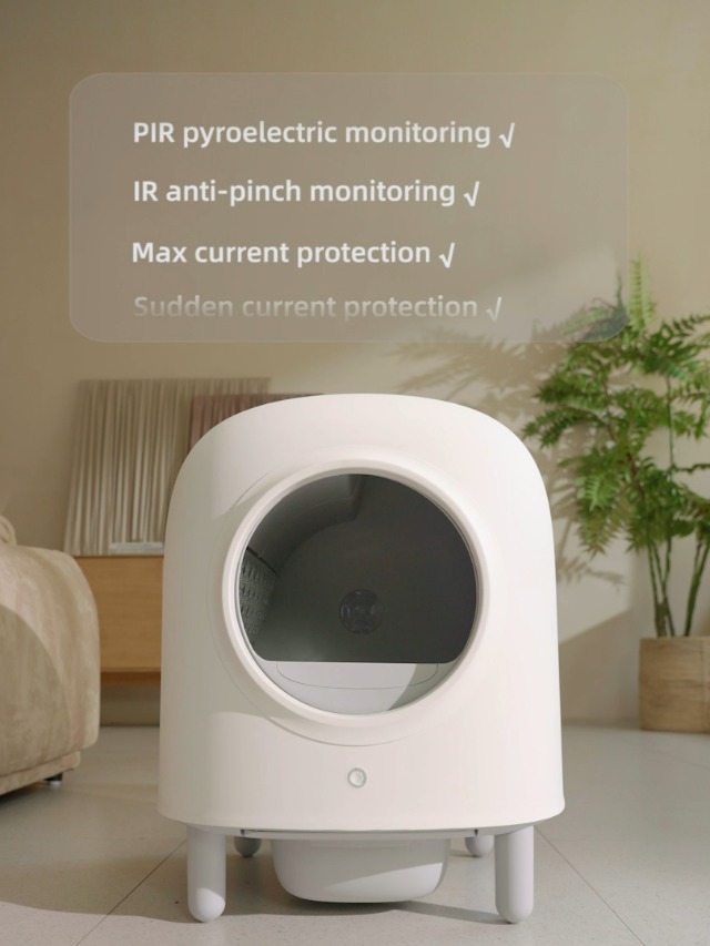 Amazon | PETREE ペッツリー SMART 猫 自動トイレ 猫用 トイレ 自動 全