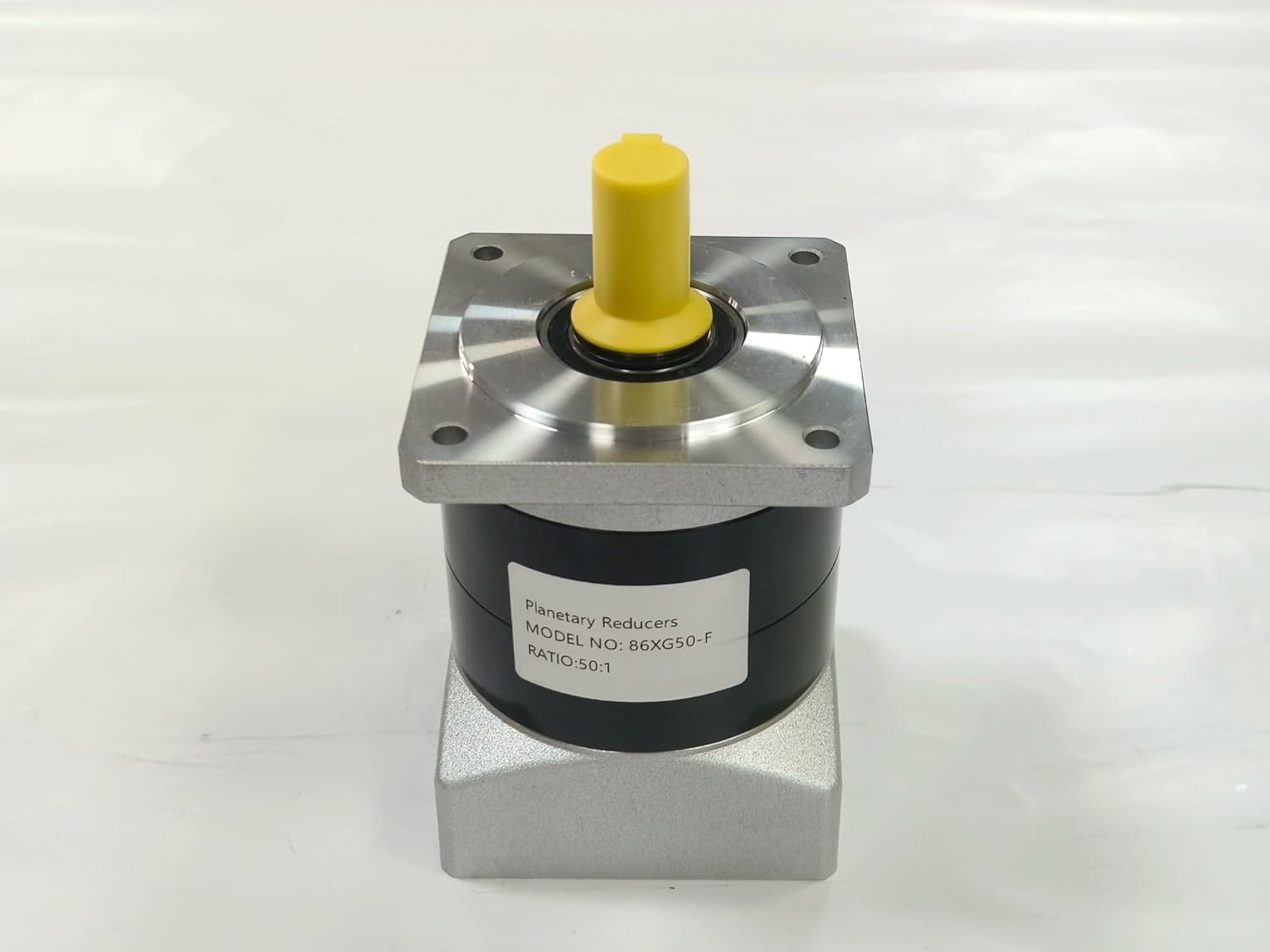 Economical 86mm Planetary Gear Reducer 15:1 20:1 50:1 100:1 Input 14mm Output 16mm for Nema Stepper Motor(Ratio 20 to 1)