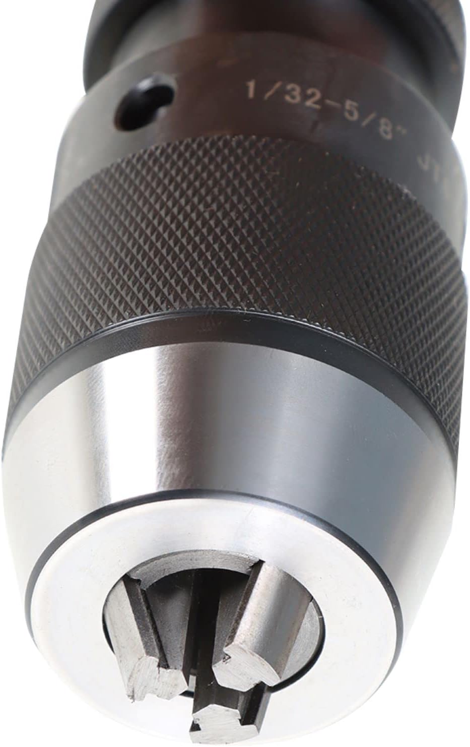 R8-JT6 1/32 Inch to 5/8 Inch Heavy Duty Drill Chuck with R8 Shank Drill Chuck Adapter for Drill Presses or Lathes Spindle