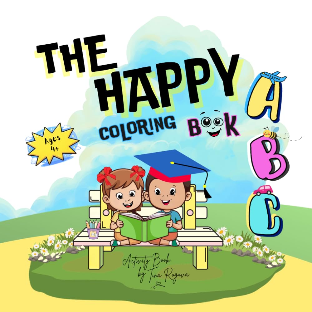 The Happy ABC: Activity book for kids
