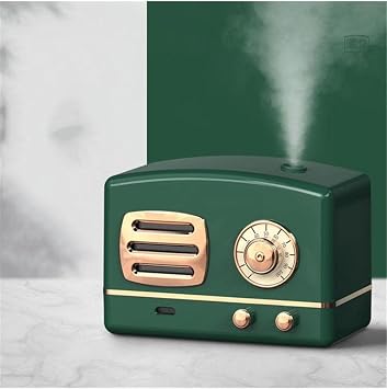200ml Radio View Mini Air Humidifier Steam Machine And Aroma Diffuser Retro Humidifier