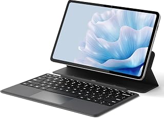 2-in-1 Laptop Tablet, 12" 2K Touchscreen, Intel 6500Y, 12GB RAM 512GB SSD | IPS Display, Windows 11, Magnetic Keyboard, 2 Cameras, Stereo Speakers, 2 Full-Featured Type-C Ports, Portable, Original Gray