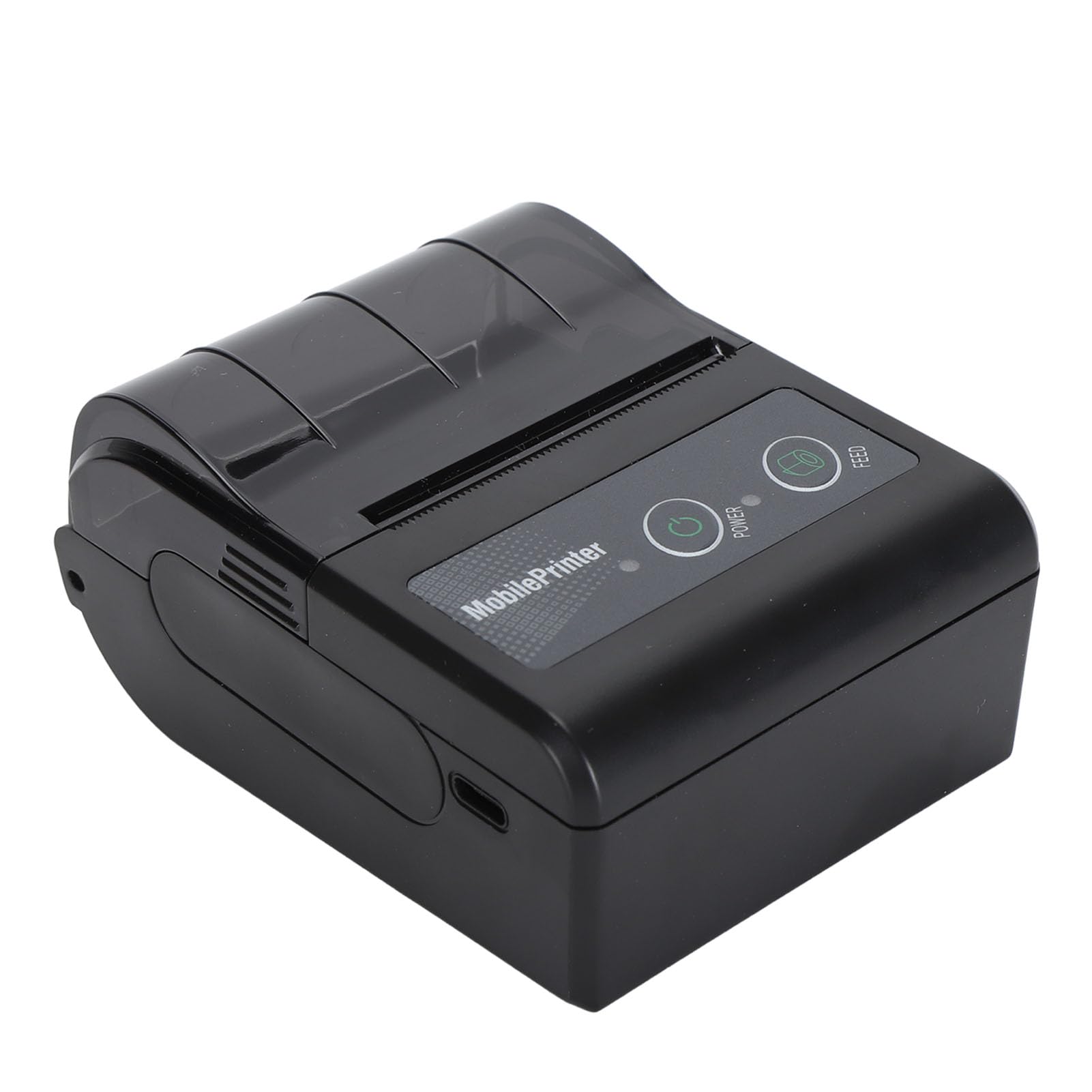 Depisuta Bluetooth Receipt Printer, Portable Pocket Thermal Receipt Printer, 58mm POS Printer for Small Business, USB Mobile Bill Ticket Printer for Android, Windows, PC,