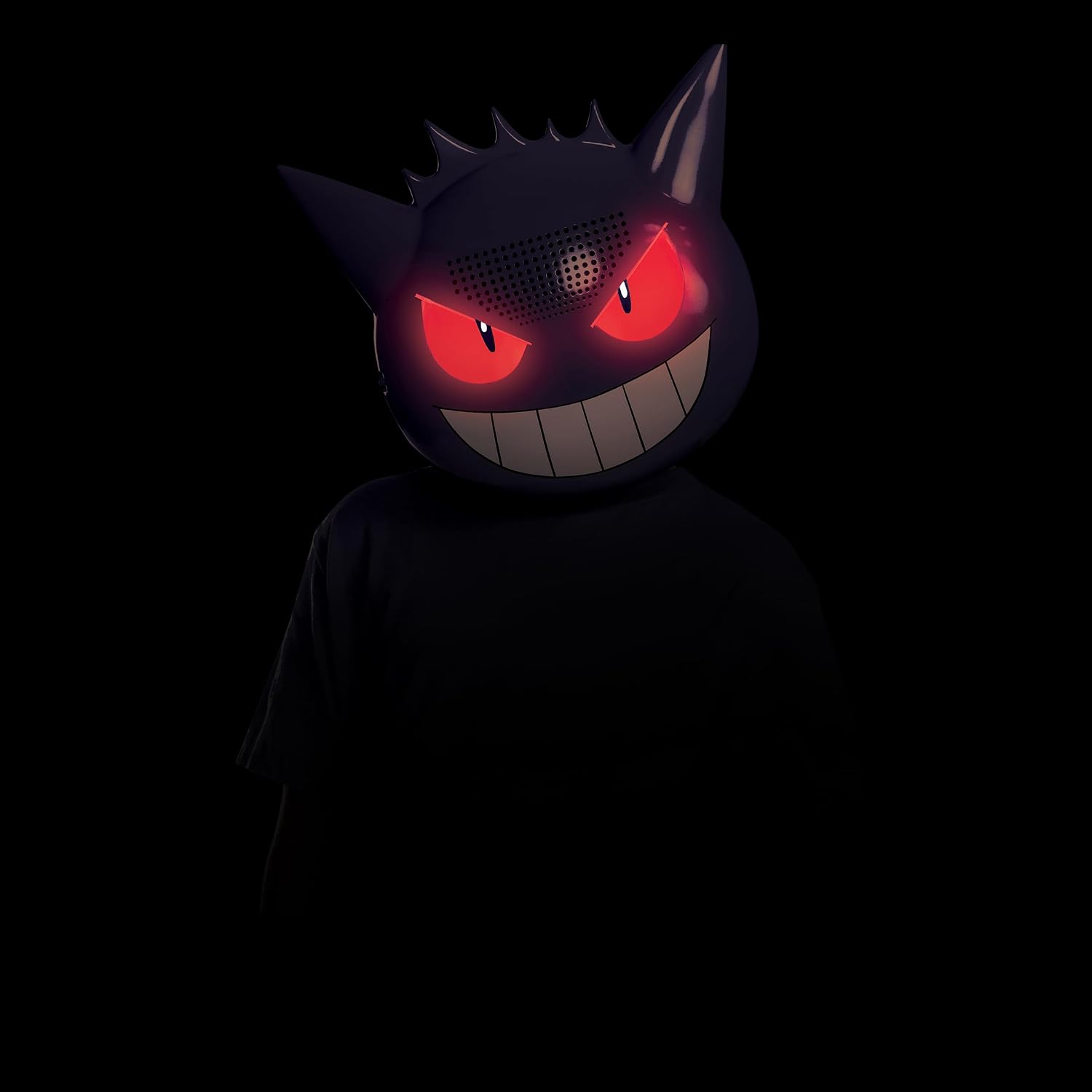 Disguise Pokemon Gengar Light Up Mask, Officially Licensed Halloween Costume Accessory for Kids and Adults, Unisize Ages 8+
