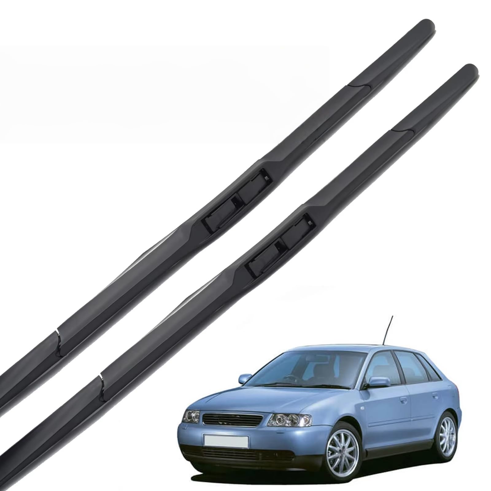 Balais d'essuie-glace Audi A3 8L 1996 1997 1998 1999 2000 2001 2002 2003 essuie-glace avant 21 19