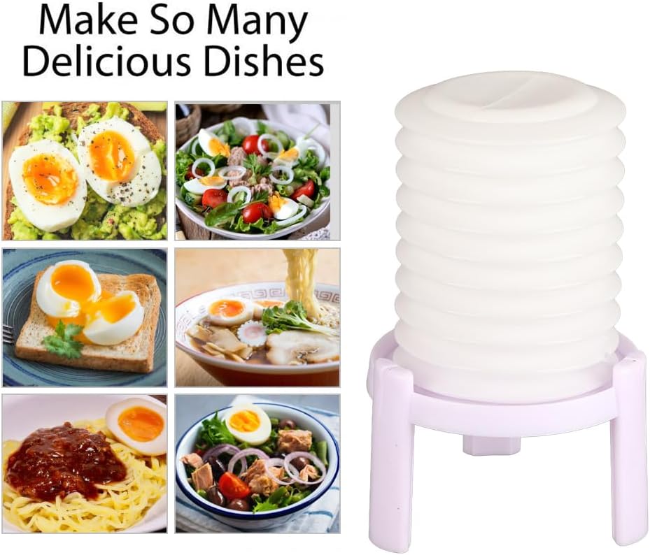 Egg Shell Stractor, Remove Peeler Boiled Egg Extractor Shell Peeler Portable Kitchen Tools Egg Shell Remover (White)